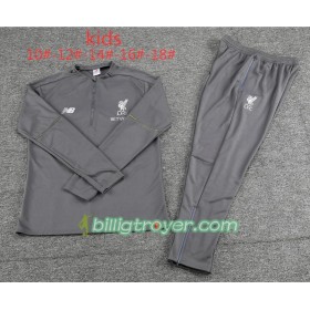 Liverpool Barn Trenings Collegegenser Set Grå 2018/19